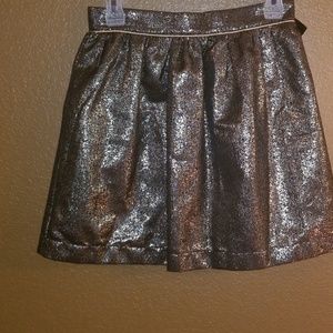 Black and gold skirt